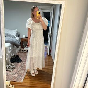 LoveShackFancy White Dress